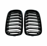 Grilles de calandre noir brillant type X5M pour BMW X5 F15 (2014 à 2017), vue 5
