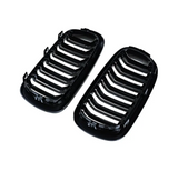 Grilles de calandre noir brillant type X5M pour BMW X5 F15 (2014 à 2017), vue 7