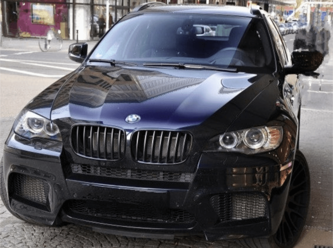 Grilles de calandre noir brillant type X6M pour BMW X6 E71 (2007 à 2013), vue 9