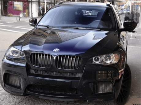 Grilles de calandre noir brillant type X6M pour BMW X6 E71 (2007 à 2013), vue 9