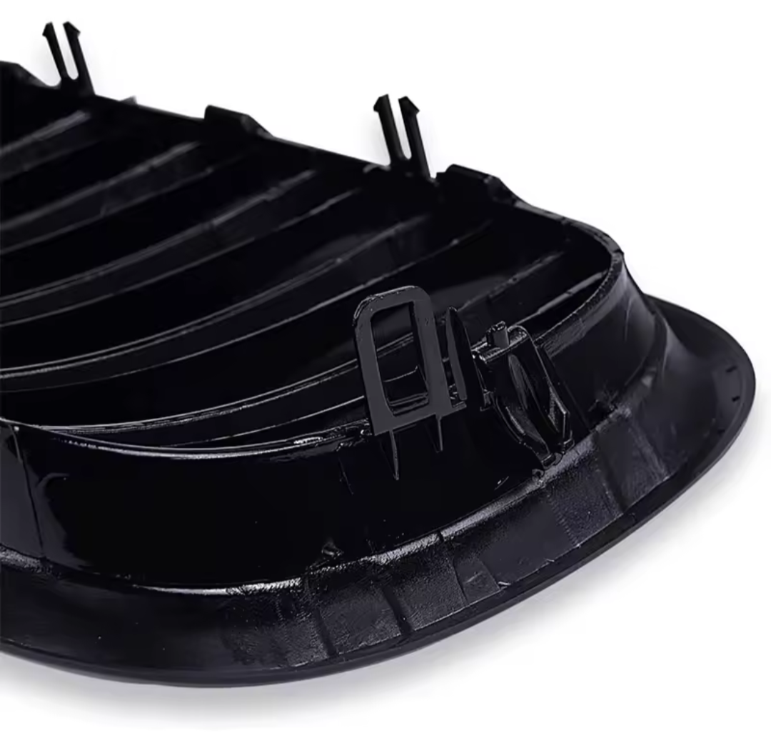 Grilles de calandre noir brillant type X6M pour BMW X6 E71 (2007 à 2013), vue 14