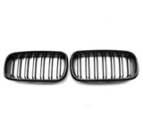 Grilles de calandre noir brillant type X6M pour BMW X6 F16 (2014 à 2019), vue 3