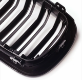 Grilles de calandre noir brillant type X6M pour BMW X6 F16 (2014 à 2019), vue 8