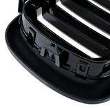 Grilles de calandre noir brillant type X6M pour BMW X6 F16 (2014 à 2019), vue 9