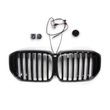Grilles de calandre noir LED pour BMW X5 G05 (2018 à 2025), simple lame, après restylage (2023 à 2026)