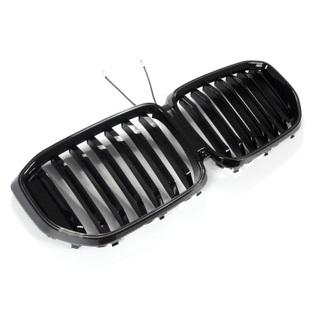 Grilles de calandre noir LED pour BMW X5 G05 (2018 à 2025), vue 3