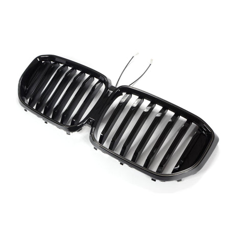 Grilles de calandre noir LED pour BMW X5 G05 (2018 à 2025), vue 4
