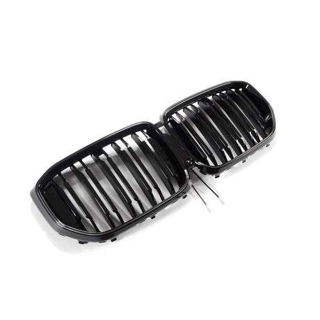 Grilles de calandre noir LED pour BMW X5 G05 (2018 à 2025), vue 5