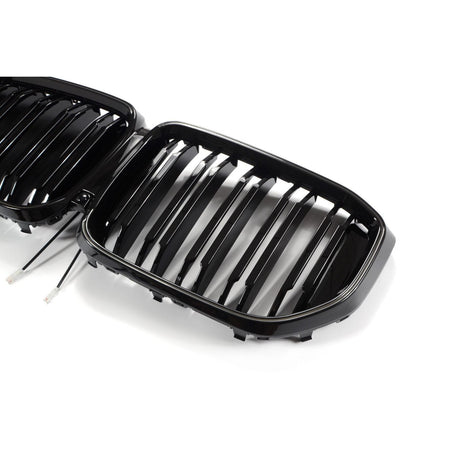 Grilles de calandre noir LED pour BMW X5 G05 (2018 à 2025), vue 6