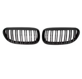 Grilles de calandre noires brillantes pour BMW Série 6 et M6 E63 E64 (2003 à 2010), vue 4