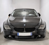 Grilles de calandre noires brillantes pour BMW Série 6 et M6 E63 E64 (2003 à 2010), vue 9