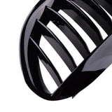 Grilles de calandre noires brillantes pour BMW Série 6 et M6 E63 E64 (2003 à 2010), vue 11