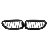 Grilles de calandre noires brillantes pour BMW Série 6 et M6 E63 E64 (2003 à 2010), vue 12