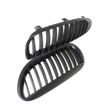 Grilles de calandre noires brillantes pour BMW Série 6 et M6 E63 E64 (2003 à 2010), vue 13