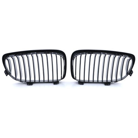 Grilles de calandre noires brillantes type M Performance pour BMW Série 1 E87 (2004 à 2011), vue 7