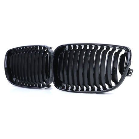 Grilles de calandre noires brillantes type M Performance pour BMW Série 1 E87 (2004 à 2011), vue 8