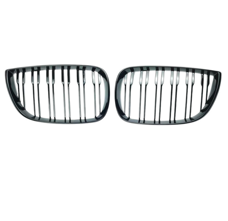 Grilles de calandre noires brillantes type M Performance pour BMW Série 1 E87 (2004 à 2011), avant restylage (2004 à 2007), vue 11