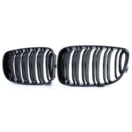 Grilles de calandre noires brillantes type M Performance pour BMW Série 1 E87 (2004 à 2011), vue 12