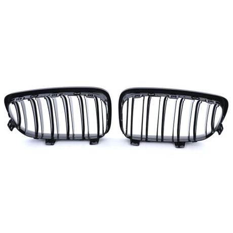 Grilles de calandre noires brillantes type M Performance pour BMW Série 1 E87 (2004 à 2011), vue 16