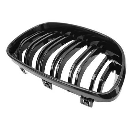 Grilles de calandre noires brillantes type M Performance pour BMW Série 1 E87 (2004 à 2011), vue 18