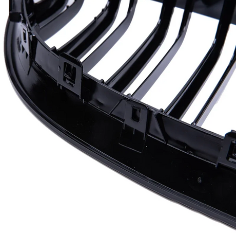Grilles de calandre noires brillantes type Motorsport pour BMW Série 5 M5 E60 E61 (2003 à 2010), vue 14