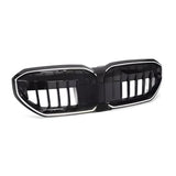 Grilles de calandre noires LED éclairées pour BMW Série 5, i5 G60, M5 G90 (2023 à 2026), vue 2