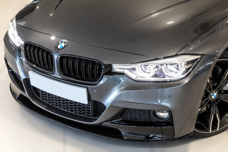 Grilles de calandre noires type M3 Competition pour BMW Série 3 F30 (2011 à 2019), vue 2