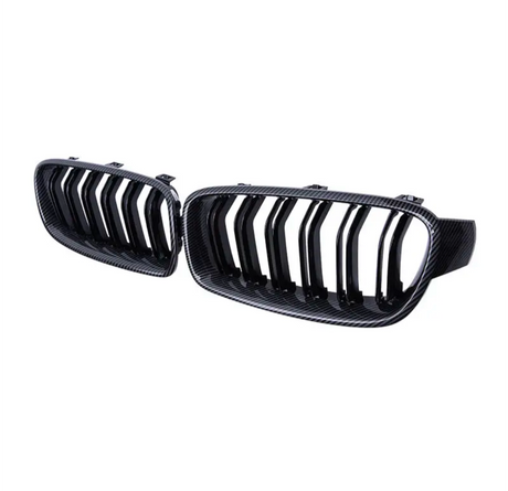 Grilles de calandre noires type M3 Competition pour BMW Série 3 F30 (2011 à 2019), vue 9