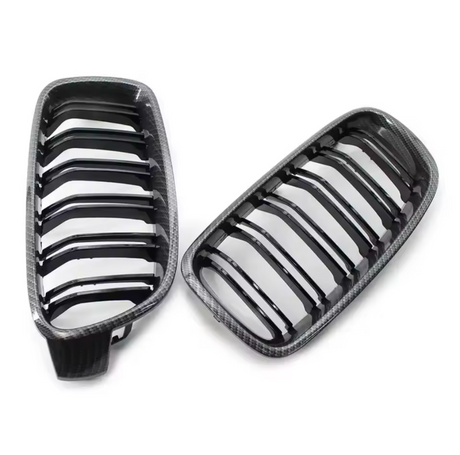 Grilles de calandre noires type M3 Competition pour BMW Série 3 F30 (2011 à 2019), vue 11