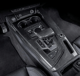 Insert de console centrale carbone pour Audi A5, S5 B9 (2017 à 2024), pack complet