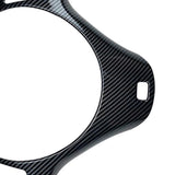 Insert de volant en carbone replica pour BMW Série 1 E81 E82 E87 (2004 à 2013), vue 5
