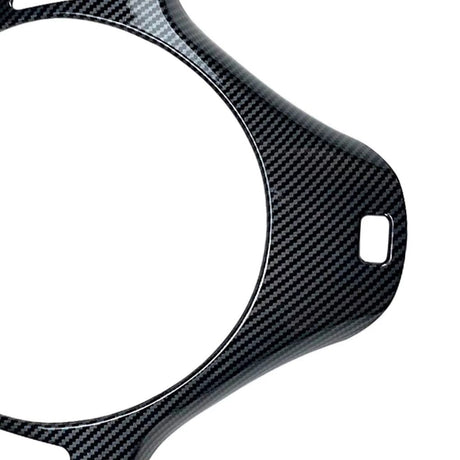 Insert de volant en carbone replica pour BMW Série 1 E81 E82 E87 (2004 à 2013), vue 5