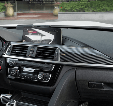Inserts intérieur carbone tableau de bord pour BMW Série 4 F32, M4 F82 (2012 à 2018)
