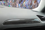 Inserts intérieurs look carbone pour Audi A4, A5 B8 et B8.5 (2008 à 2019), tableau de bord