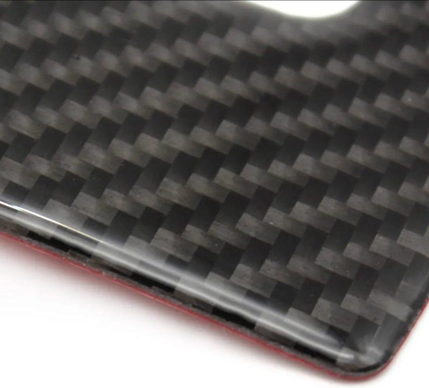 Inserts intérieurs look carbone pour Audi A4, A5 B8 et B8.5 (2008 à 2019), vue 3