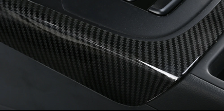 Inserts intérieurs look carbone pour Audi A4, A5 B8 et B8.5 (2008 à 2019), vue 5
