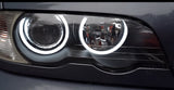 Kit Phares Angel Eyes Anneaux LED pour BMW Série 3 M3 E46 (1997 à 2006), LED blanc 6000K