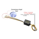 Kit Phares Angel Eyes Anneaux LED pour BMW Série 3 M3 E46 (1997 à 2006), vue 23