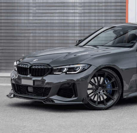 Lame avant splitter de pare-choc avant pour BMW Série 3 G20 (2019 à 2026), vue 3