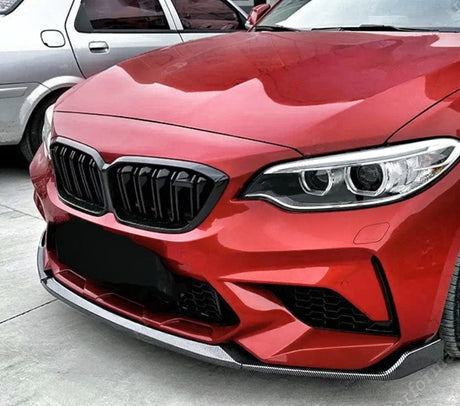 Lame avant splitter pare-choc pour BMW M2 F87 (2015 à 2021), vue 2