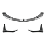 Lame avant splitter pare-choc pour BMW M3 F80 et M4 F82 (2014 à 2020), lame avant et ailettes, look carbone