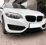 Lame avant splitter pare-choc pour BMW Série 2 F22 M2 F87 (2013 à 2021), vue 2