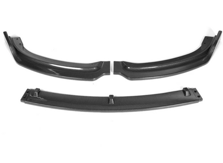 Lame avant splitter pare-choc pour BMW Série 3 F30 F31 (2011 à 2019), sans pack M, look carbone