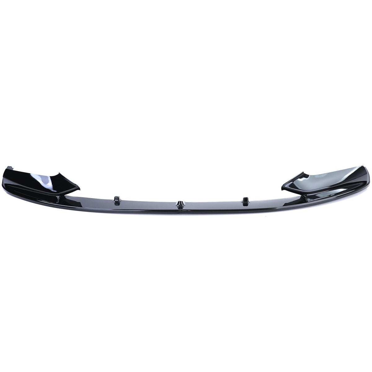 Lame avant splitter pare-choc pour BMW Série 5 F10 F11 (2010 à 2017), finition noir brillant, équipée du pack M