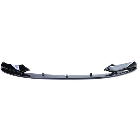 Lame avant splitter pare-choc pour BMW Série 5 F10 F11 (2010 à 2017), finition noir brillant, équipée du pack M