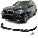 Lame avant splitter pare-choc pour BMW X3 G01 SUV (2017 à 2025), phase 1 (2017 à 2021)