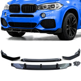 Lame avant splitter pare-choc pour BMW X5 F15 (2013 à 2019)