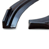 Lame avant splitter de pare-chocs pour Audi A3, S3 8V (2012 à 2020), Audi A3 S-Line et S3, look carbone