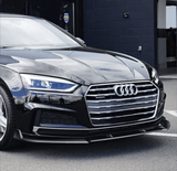 Lame avant splitter de pare-chocs pour Audi A5, S5 B9 (2016 à 2020), vue 2
