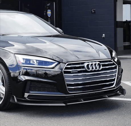 Lame avant splitter de pare-chocs pour Audi A5, S5 B9 (2016 à 2020), vue 2